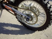 Chrániče přední vidlice KTM EXC/SMR '06, černé